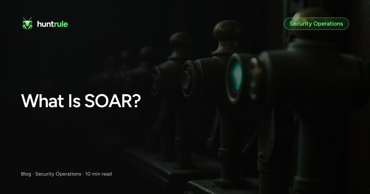 A row of railway signal levers in a dark signal box, all locked upright except one held mid-throw by a gloved hand