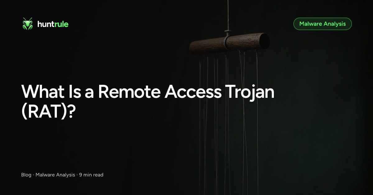 A wooden marionette control bar hanging on a bare nail against a dark wall, its strings taut and completely motionless, running downward and disappearing into darkness before they reach anything.